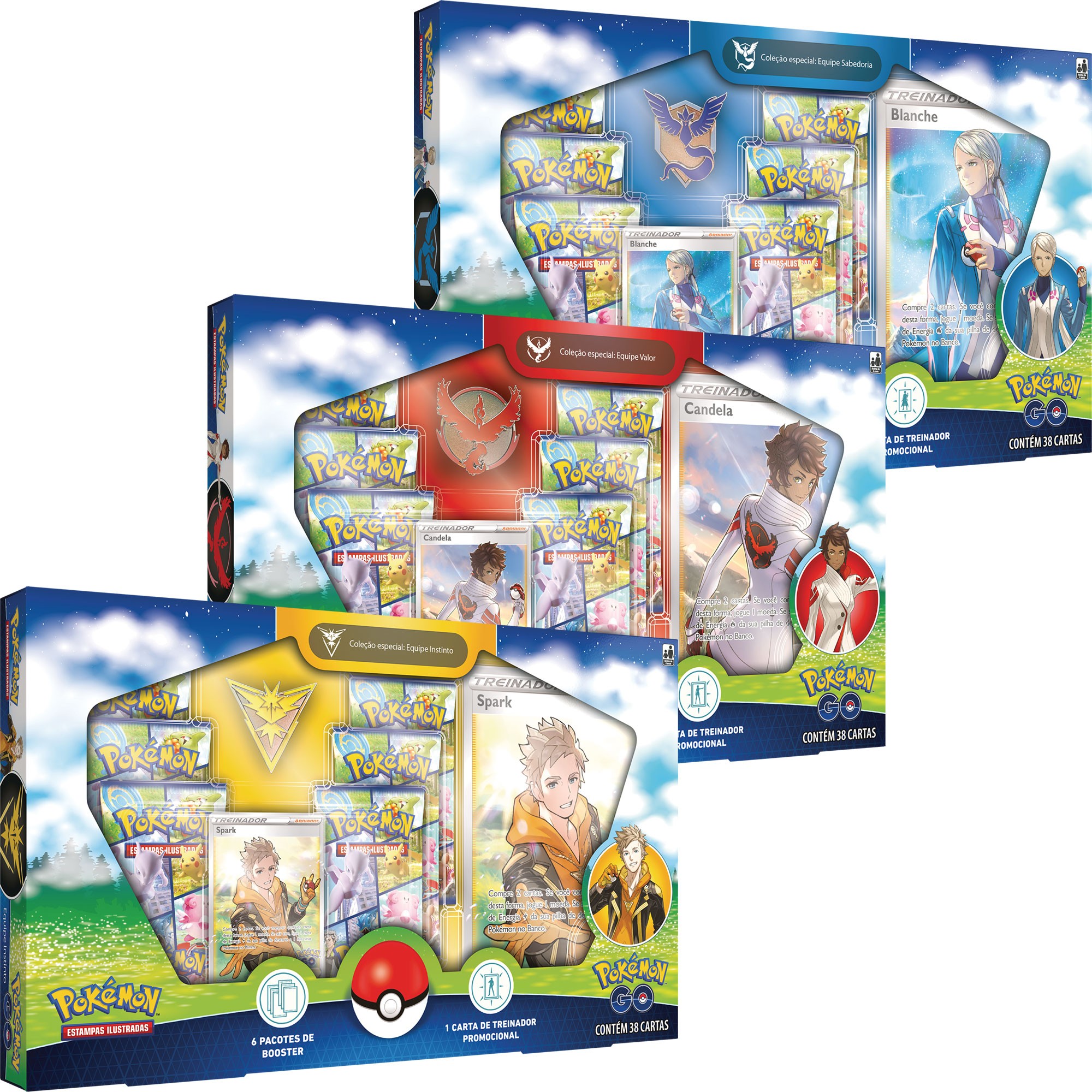 Box Coleção Especial - Pokémon GO - Equipe Instinto - Epic Game - A loja de  card game mais ÉPICA do Brasil!