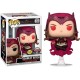 Boneco Marvel Studios WandaVision Scarlet Witch Glows In The Dark Special Edition Pop Funko 823