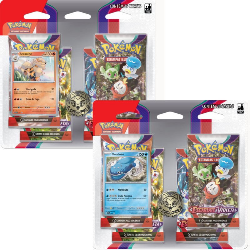 Pokémon 2 Quad Packs Origem Perdida Weavile + Regigigas