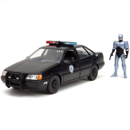 Miniatura Robocop 35th Anniversary Robocop & OCP Ford Taurus escala 1:24 Jada