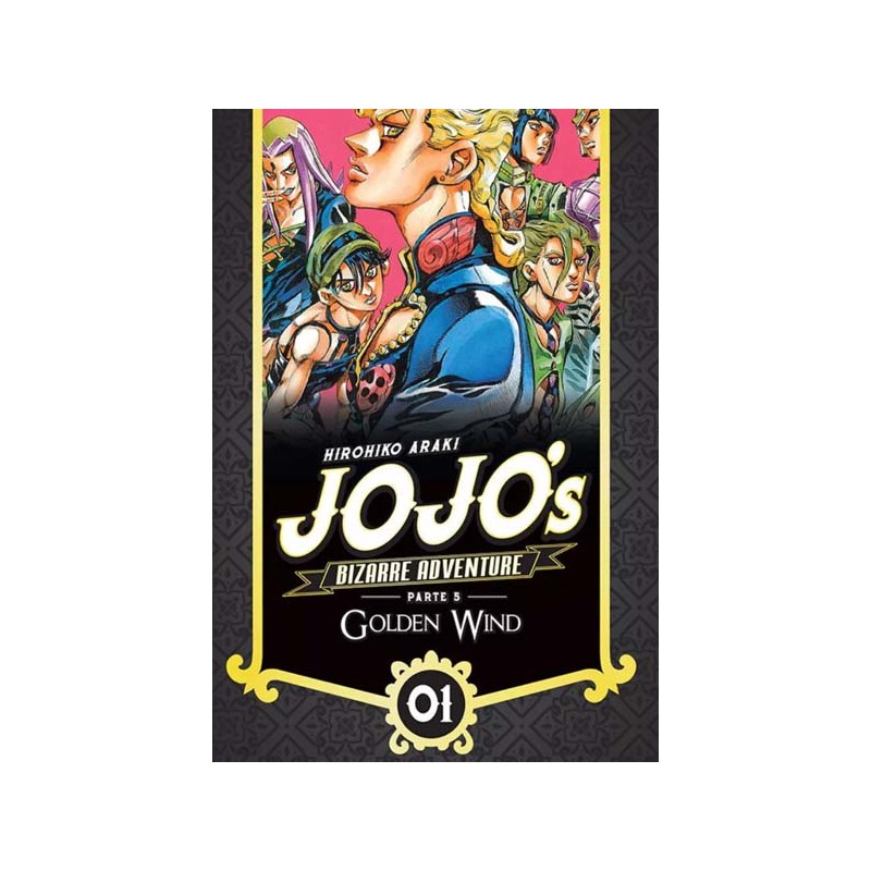 Mangá Jojo's Bizarre Adventure Parte 5 Golden Wind Panini - Revista HQ -  Magazine Luiza