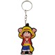 Chaveiro Emborrachado One Piece Piratas Monkey D. Luffy