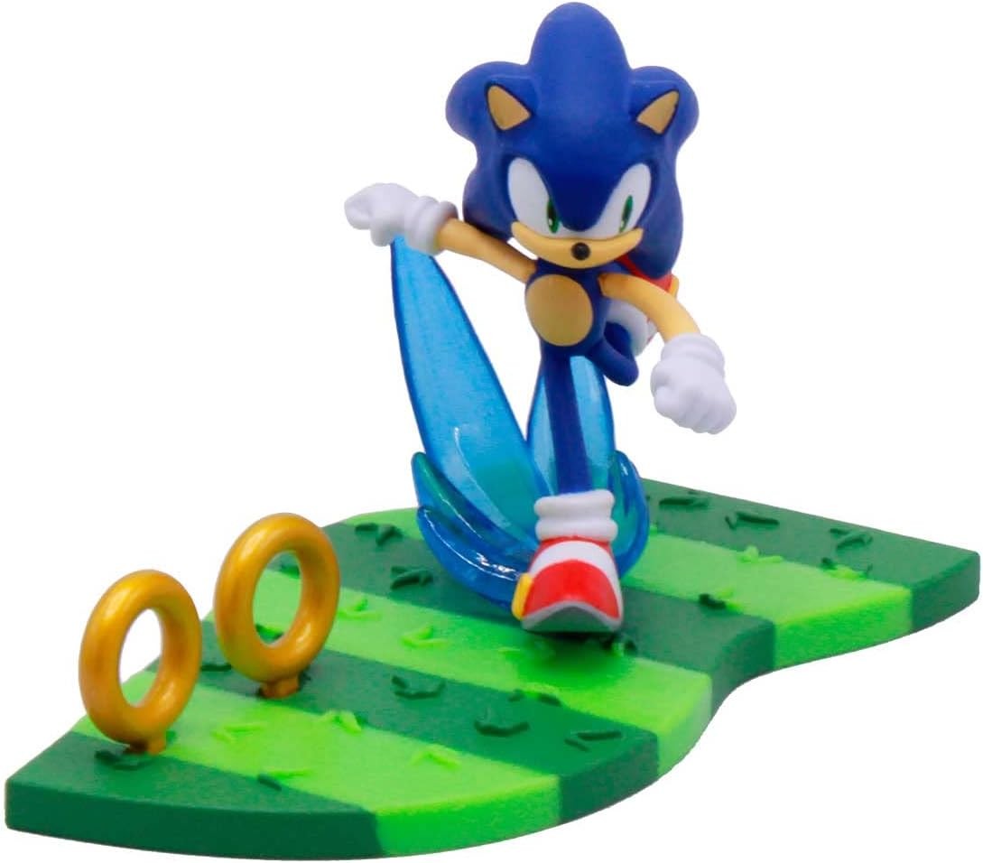 Boneco Sonic the Hedgehog - Sonic 10 cm Just Toys em Promoção na