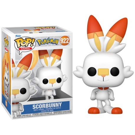 Boneco Pokémon Scorbunny Pop Funko 922