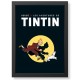 Quadro Decorativo Les aventures de Tintin geek.frame