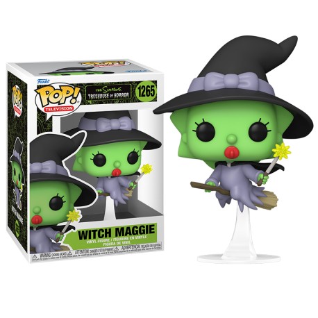 Boneco The Simpsons Casa da Árvore dos Horrores Witch Maggie Pop Funko 1265