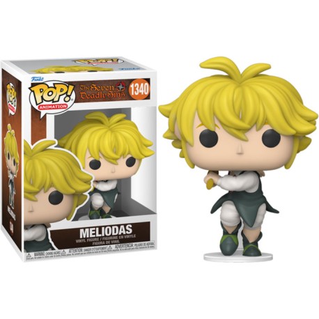 Boneco The Seven Deadly Sins Meliodas Pop Funko 1340