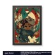 Quadro Decorativo Demon Slayer Kimetsu no Yaiba Tanjiro Kamado Mangá geek.frame