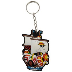 Chaveiro Emborrachado One Piece Thousand Sunny