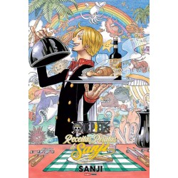 Livro de Receitas Piratas de Sanji One Piece 1