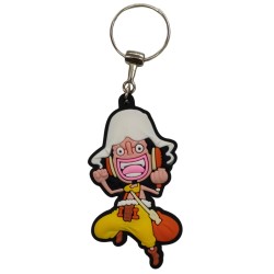 Chaveiro Emborrachado One Piece Usopp