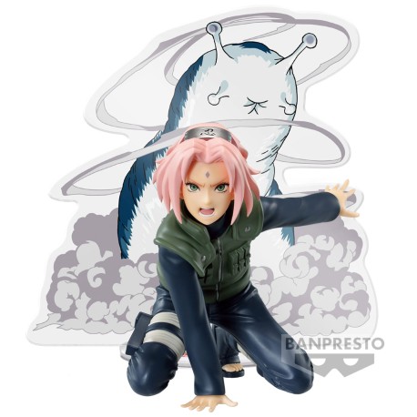 Boneco Naruto Shippuden 20Th Anniversary Sakura Haruno Panel Spectacle Bandai Banpresto