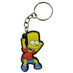 Chaveiro Emborrachado Os Simpsons Bart Simpson