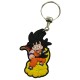 Chaveiro Emborrachado Dragon Ball Son Goku na Nimbus