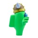 Boneco Among Us Green Viking Series 2 Just Toys