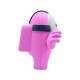 Boneco Among Us Pink Mask Series 2 Just Toys