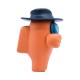 Boneco Among Us Orange Fedora Series 2 Just Toys