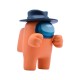 Boneco Among Us Orange Fedora Series 2 Just Toys