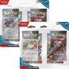 Kit com 2 Quádruplo Pack Pokémon Escarlate e Violeta Máscaras do Crepúsculo Snorlax e Revavroom Copag