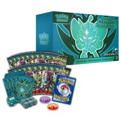 Box Elite Pokémon Escarlate e Violeta Máscaras do Crepúsculo Coleção Treinador Avançado Copag