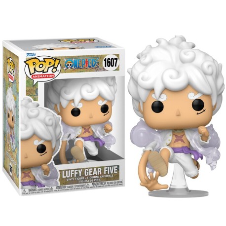 Boneco One Piece Luffy Gear Five Nika Pop Funko 1607