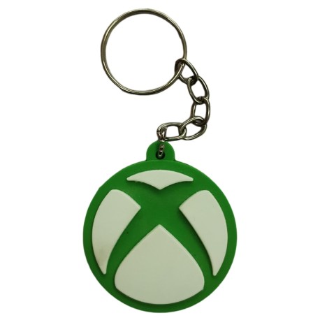 Chaveiro Emborrachado Emblema Xbox