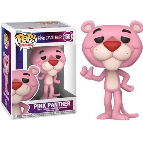 Boneco Pink Panther Pantera Cor de Rosa Pop Funko 1551