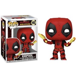 Boneco Marvel Studios Deadpool & Wolverine Kidpool Pop Funko 1402