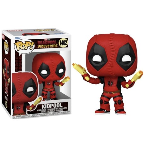 Boneco Marvel Studios Deadpool & Wolverine Kidpool Pop Funko 1402