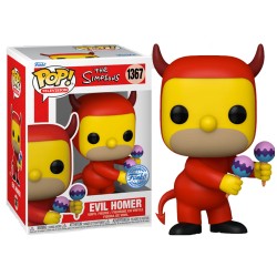 Boneco The Simpsons Evil Homer Special Edition Pop Funko 1367