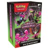 Box 18 Boosters Cards Pokémon Escarlate e Violeta Fábulas Nebulosas Copag