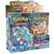 Box 36 Boosters Cards Pokémon Escarlate e Violeta Coroa Estelar Copag