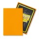 Sleeves Protetor Para Cards Dragon Shield Orange Matte Standard Size 100 unidades