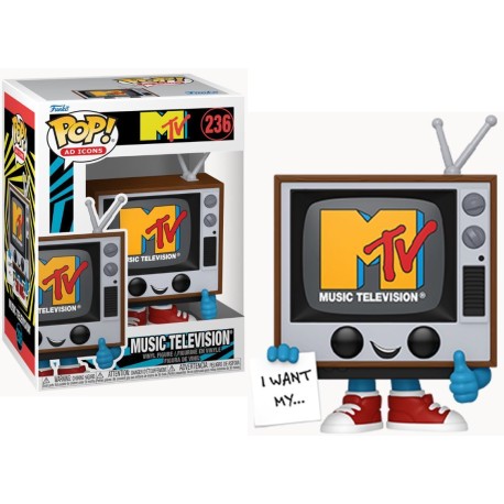 Boneco MTV Music Television Pop Funko 236