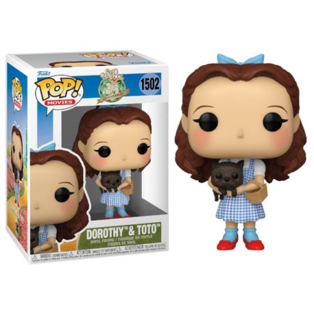 Boneco The Wizard Of Oz 85th Anniversary Doroth & Toto Pop Funko 1502