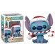 Boneco Disney Lilo & Stitch With Candy Cane Natal Pop Funko 1502