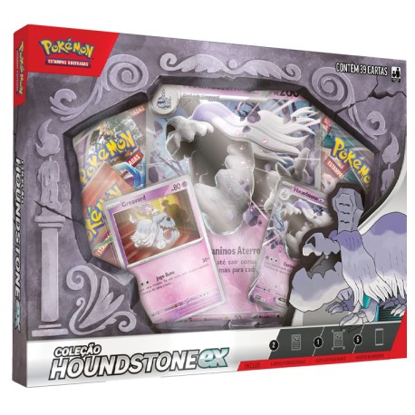 Box Pokémon Houndstone EX Copag