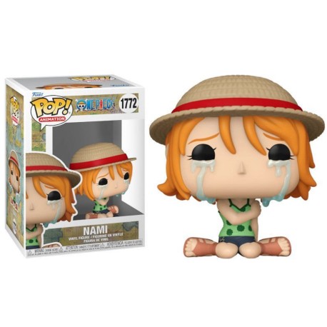 Boneco One Piece Nami com Chápeu de Palha Pop Funko 1772