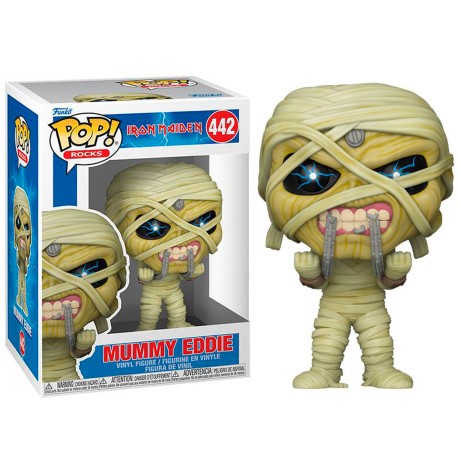 Boneco Iron Maiden Mummy Eddie Pop Funko 442