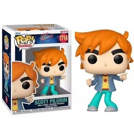 Boneco Netflix Scott Pilgrim Takes Off Pop Funko 1714