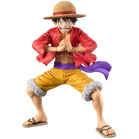 Boneco One Piece Monkey D. Luffy Grandista Bandai Banpresto