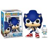 Boneco Sonic The Hedgehog Sonic With Hero Chao Pop Funko 1036