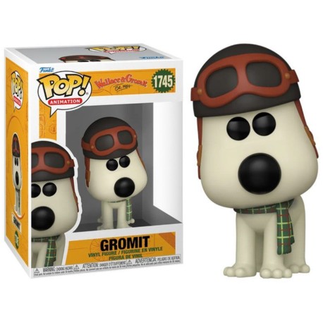 Boneco Wallace & Gromit - Gromit Pop Funko 1745