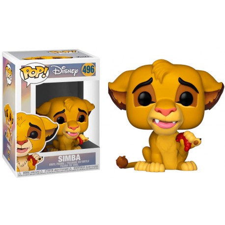 Boneco  Disney O Rei Leão Simba Pop Funko 496