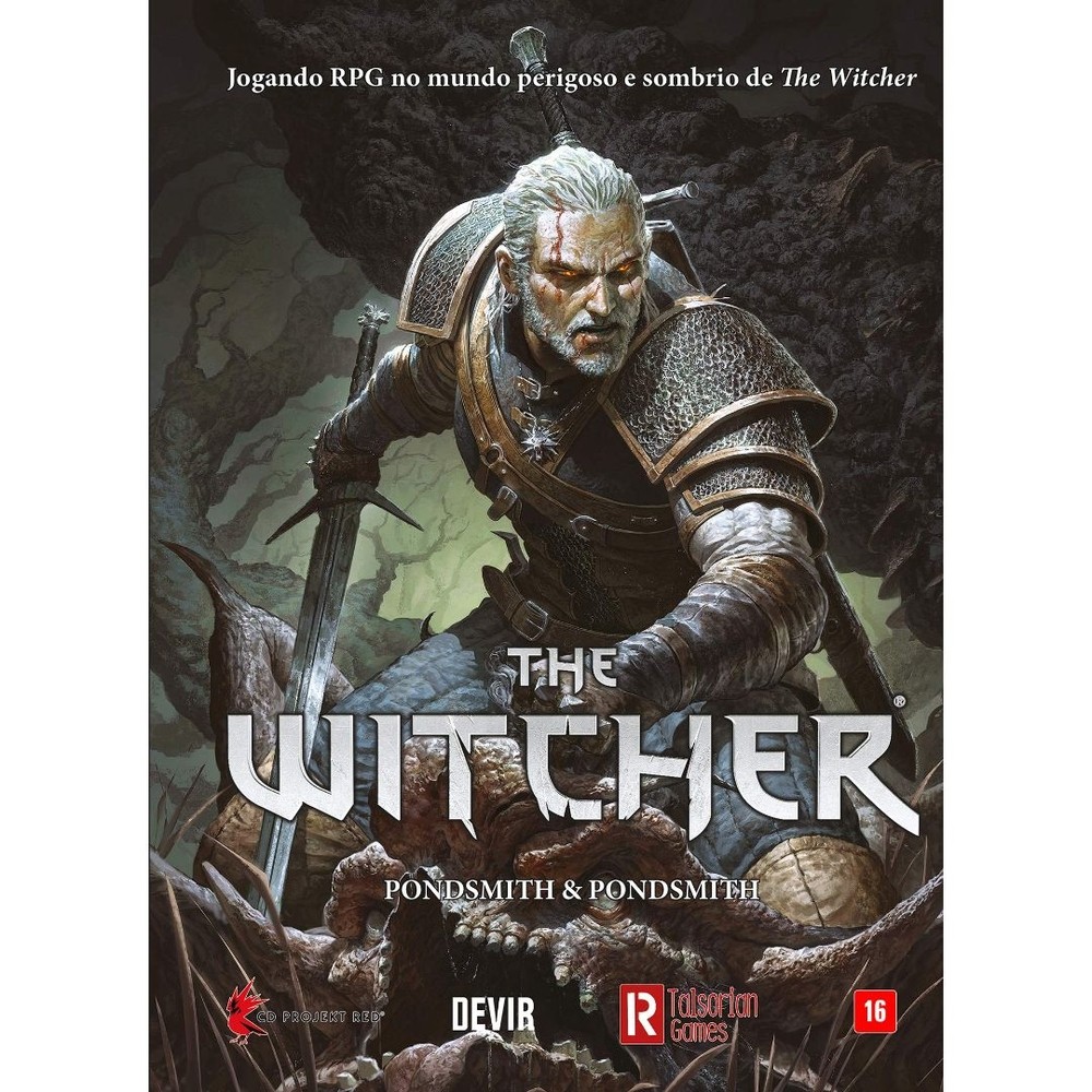 RPG de mesa de The Witcher chegará ao Brasil em janeiro