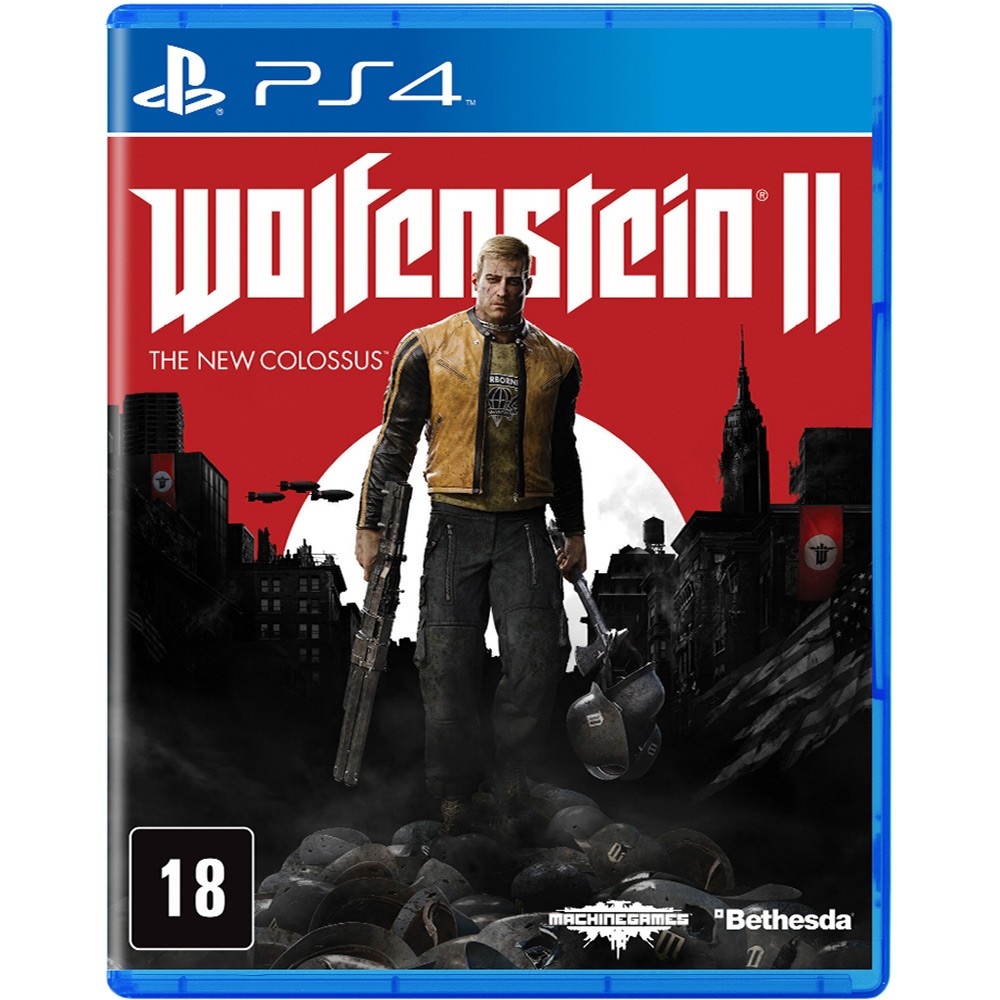 Wolfenstein: The New Order para PS4 - Bethesda - Jogos de Ação