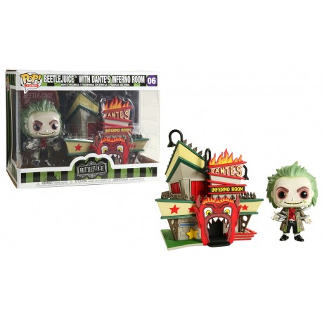 Boneco Beetlejuice With Dante's Inferno Room Pop Funko 06