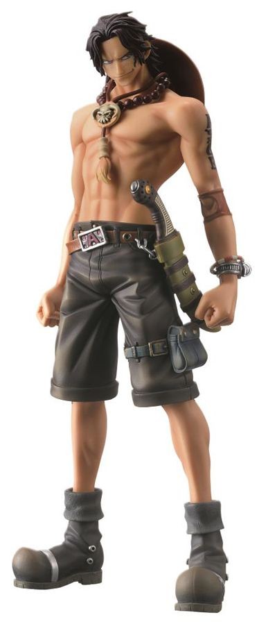 Portgas D Ace Irmão De Luffy Figure Action One Piece Miniatura