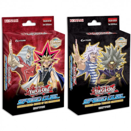 Kit Decks Iniciais Yu-Gi-Oh! Speed Duel Duelo Rápido Partida do Milênio e Pesadelos Perturbadores