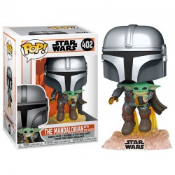 Boneco Star Wars The Mandalorian With The Child Pop Funko 402